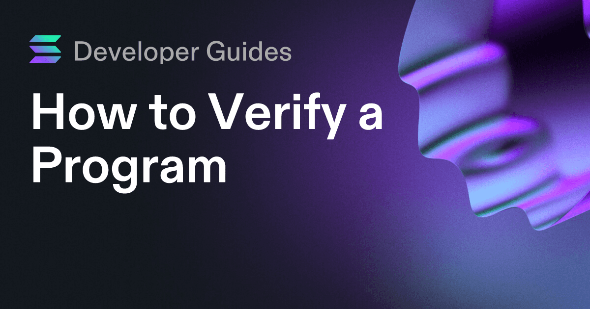 How to Verify a Program